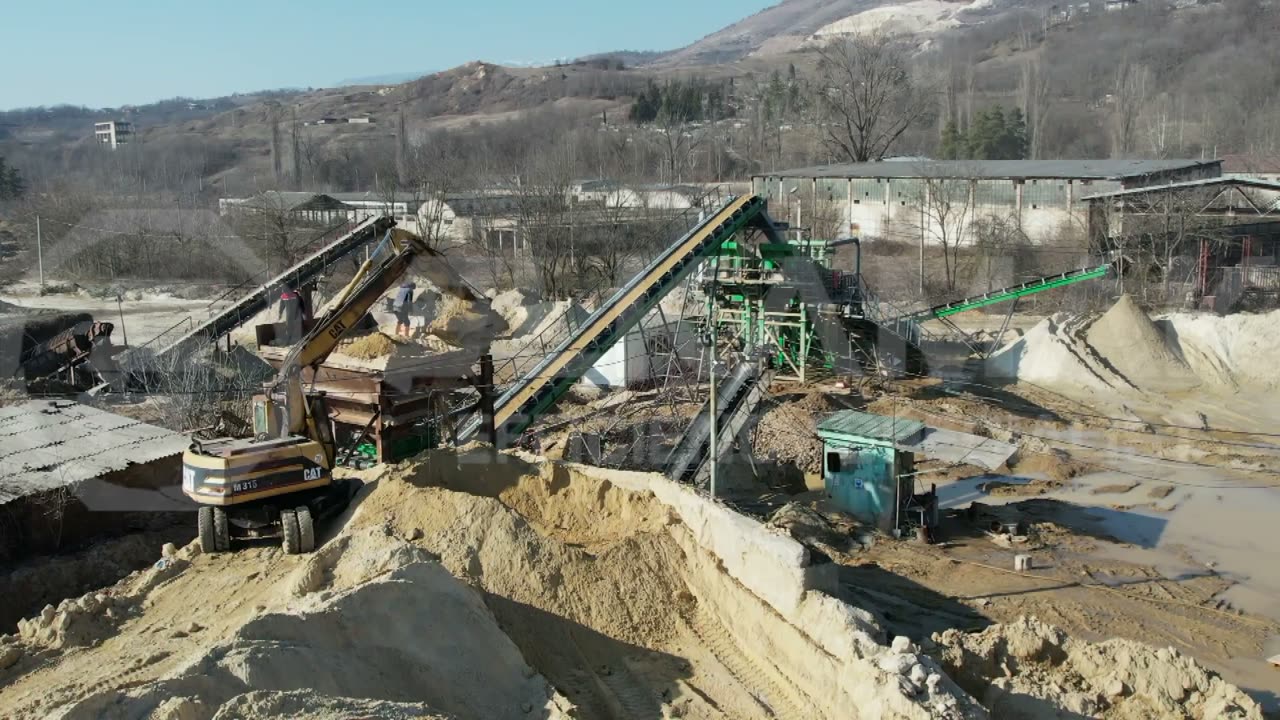 Linie de procesare a agregatelor — imagine din portofoliul Elkamak